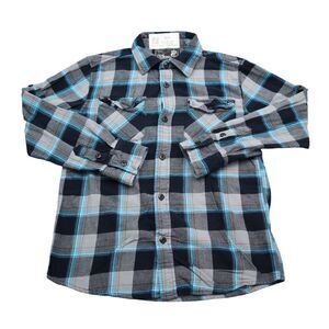 Elixir Shirt Mens L Multicolor Long Sleeve Collared Casual Button Up Cotton